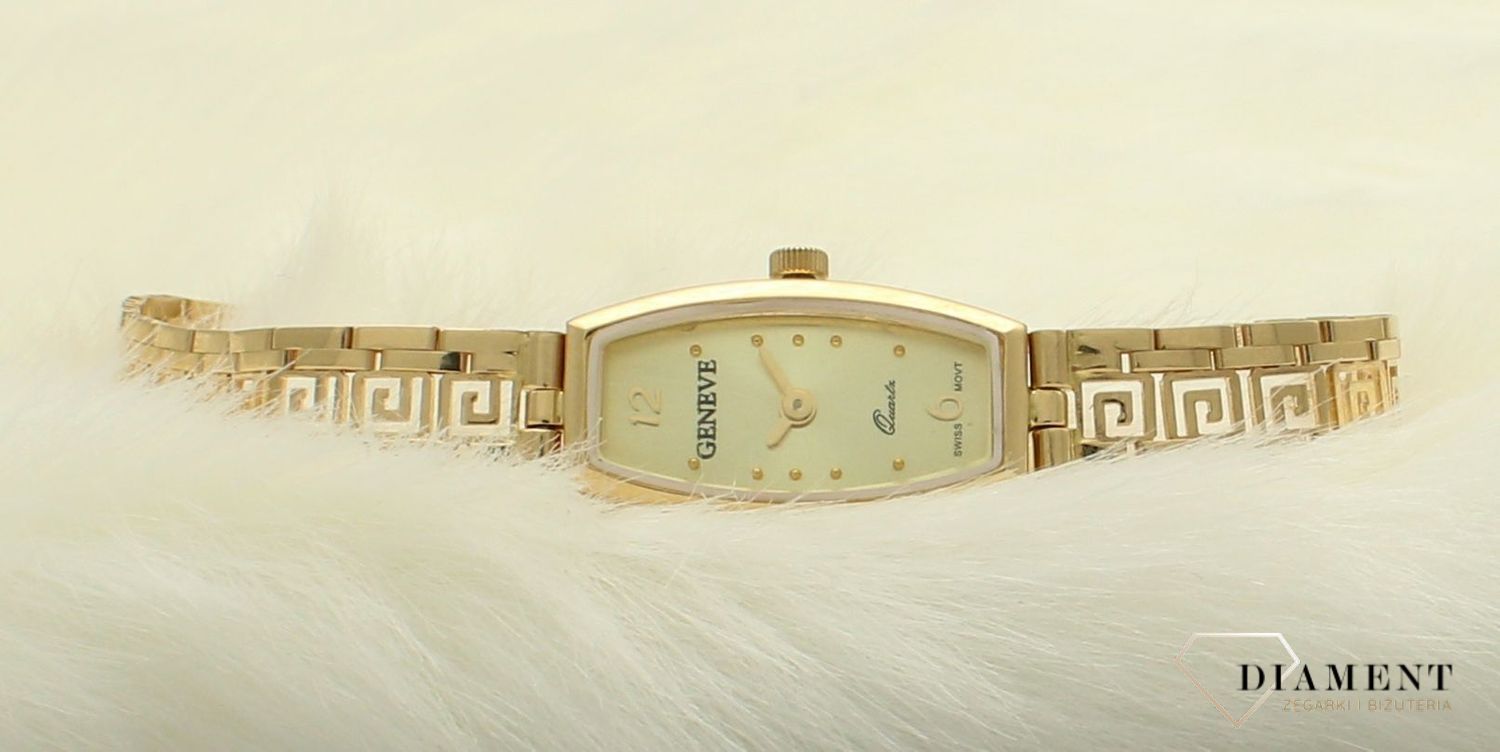 Złoty zegarek Geneve damski 585 biżuteryjna bransoletka 20 gram złota ZG 29B (2).jpg